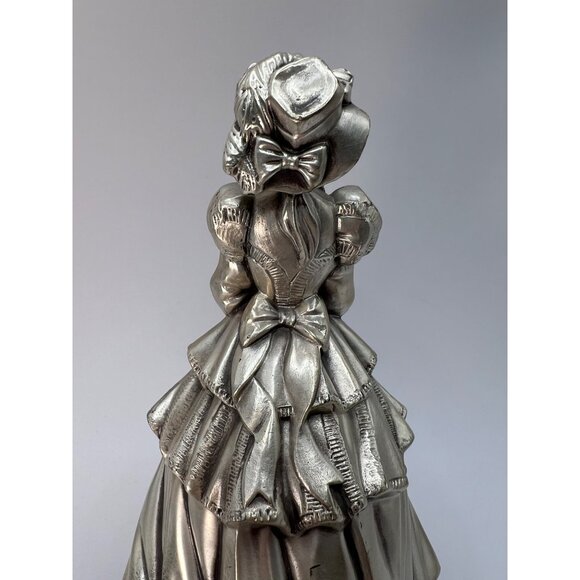 Vtg 1990 Avon Mrs Albee District Award Figurine Pewter - Picture 8 of 12